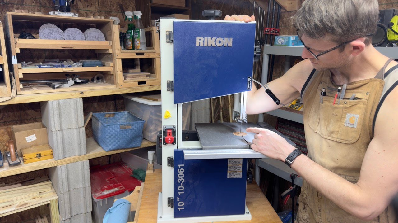 Rikon 3061 - Best Bench Top Bandsaw? Review and Full Setup/Tuning. - (Updated/HD Version)