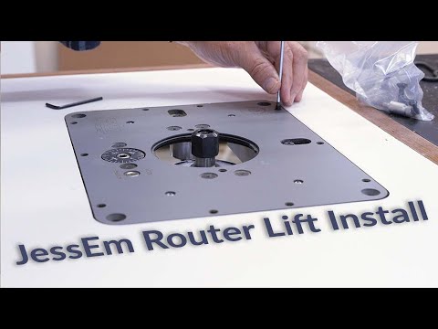 JessEm Router Lift Install