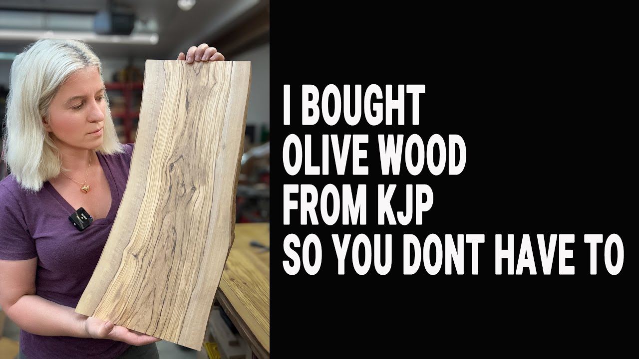 Is KJP a good source for dry olive wood? Let's find out!