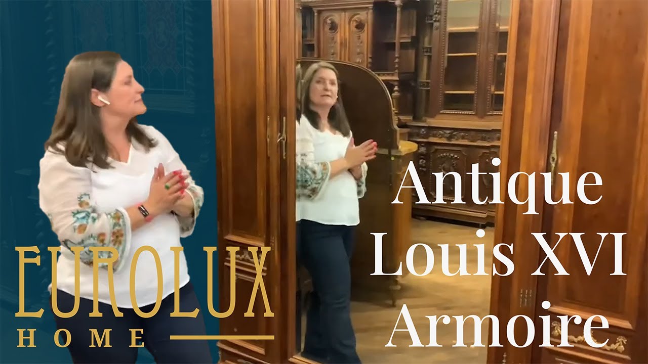 Discover the Antique Armoire: French Louis XVI with Mirror