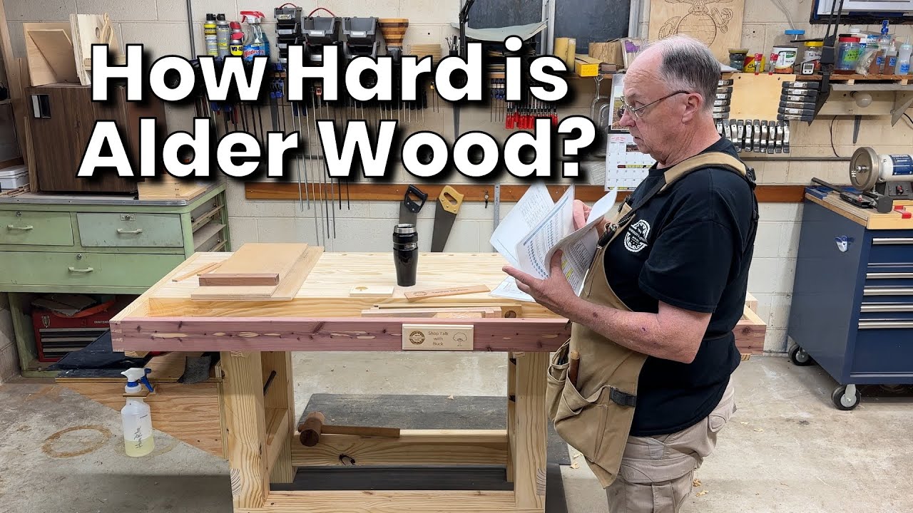 Understanding Alder Wood: A Versatile Choice for Your Projects | Shop Talk with Buck