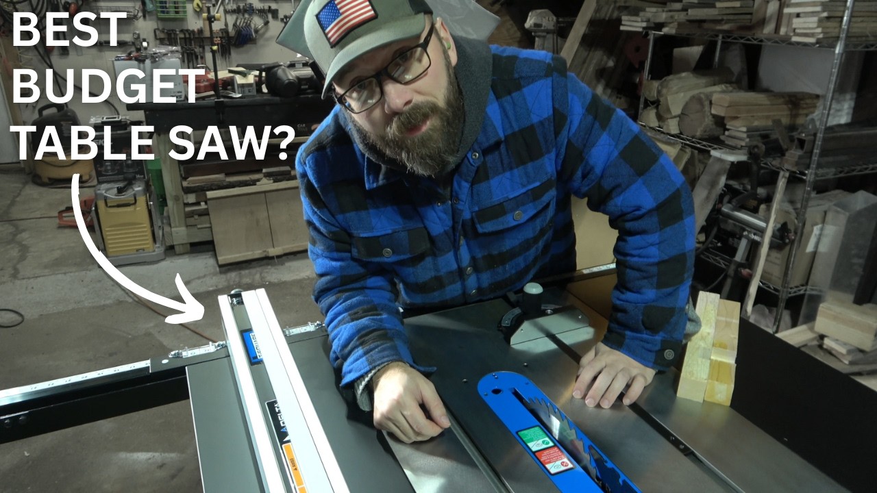 Affordable Delta 10" Contractor Table Saw - Unboxing, Calibration, Test, and Review
