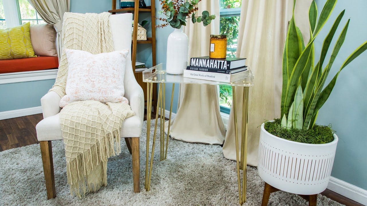 DIY Acrylic End Tables - Home & Family