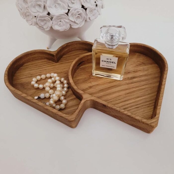 double heart tray for accessories 808957