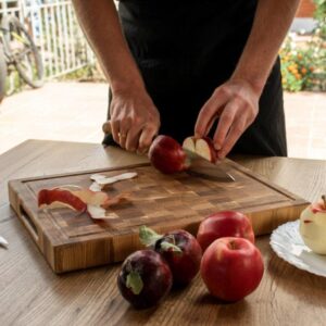 end grain cutting board