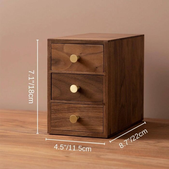 three drawers storage box - glamorwood