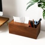 wood tissue box - glamorwood