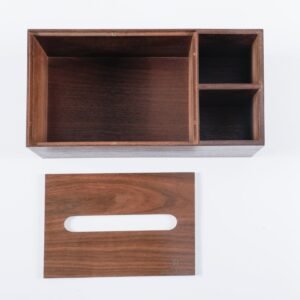 wooden tissue box cover and pencil holder - glamorwood