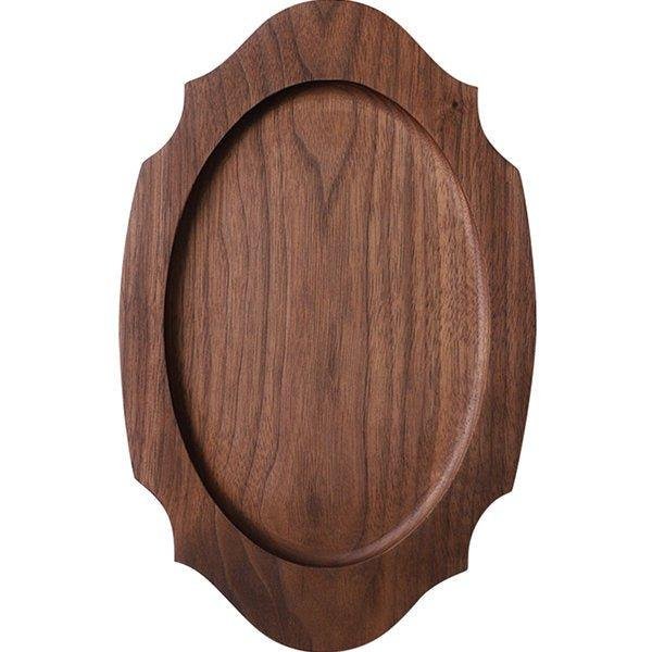 Wood Tray with Carved Edges - glamorwood