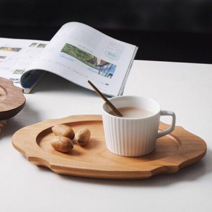 Elegant Small Wooden Serving Tray - glamorwood