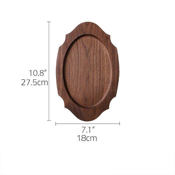 Wood Tray with Carved Edges - glamorwood