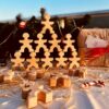 Flockmen Wooden Stacking Toys - glamorwood