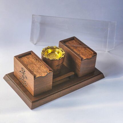 Wooden Incense Burner Set - glamorwood