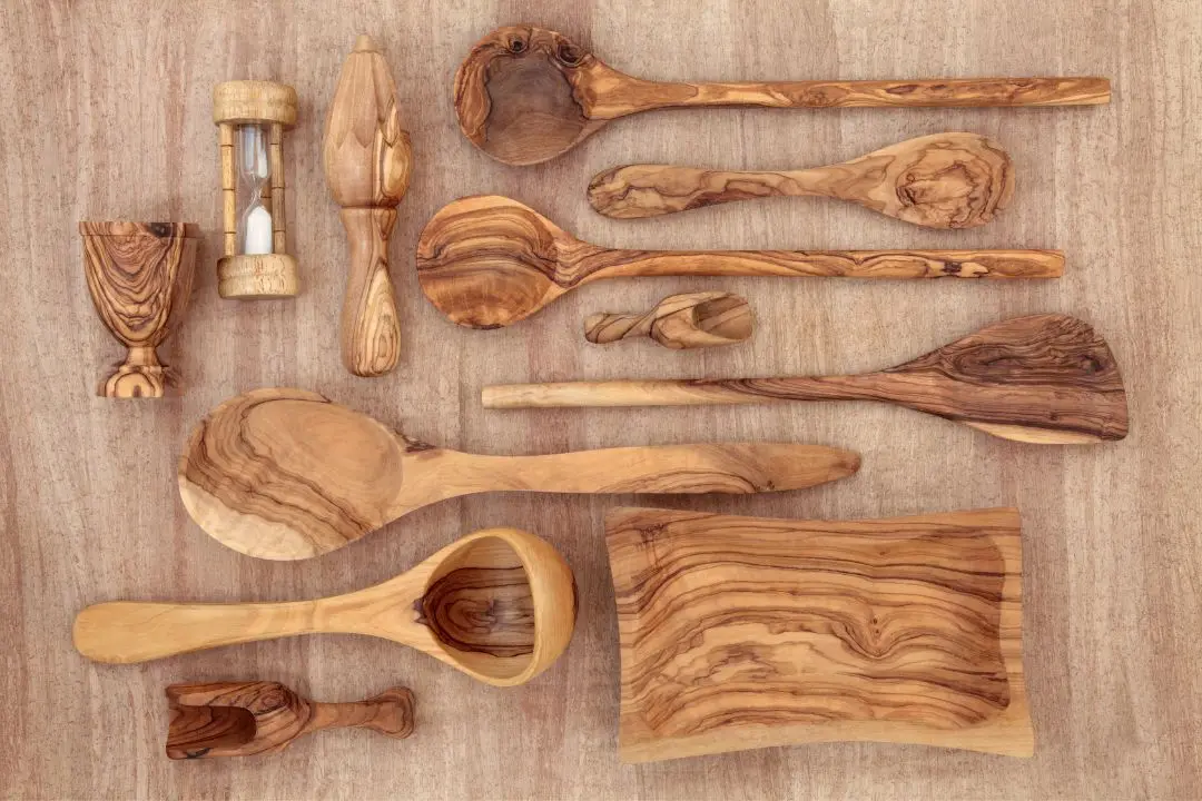 Kitchenware and Olive Wood Cooking Utensils