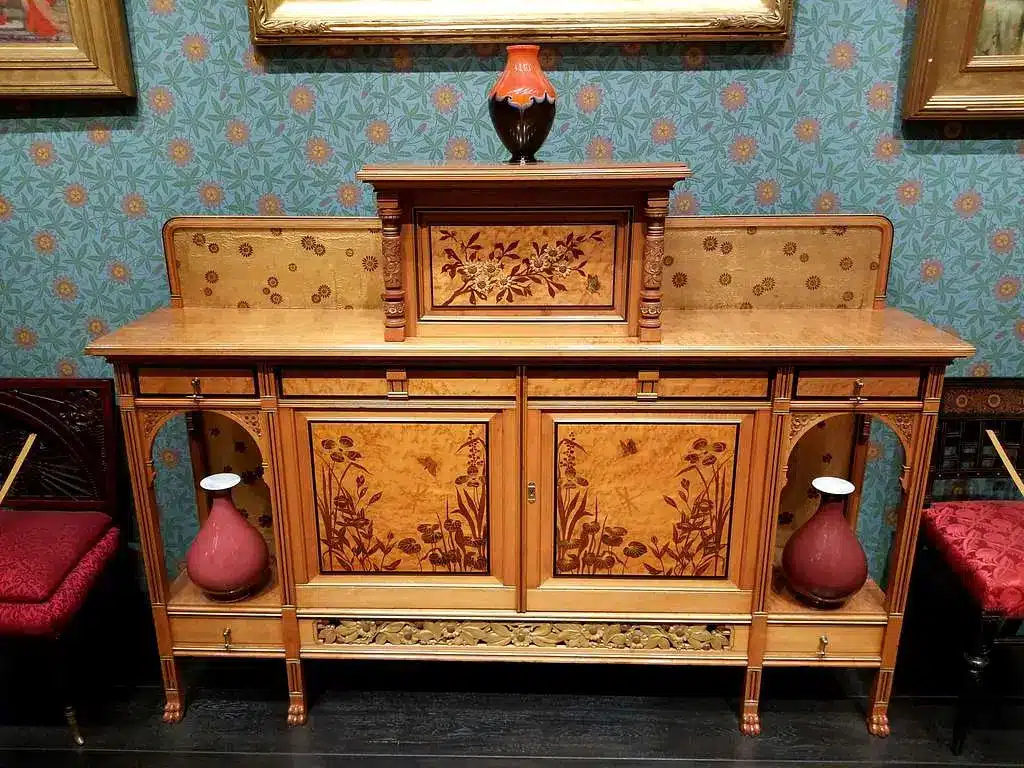 cabinet by herter brothers new york city c 1880 maple birds eye maple oak or 8fddbb 1024