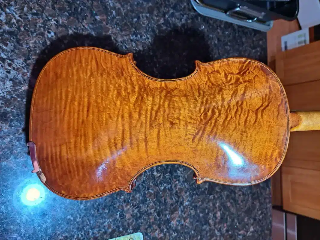 curly maple Stradivarius Violins