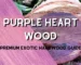 purple heart wood