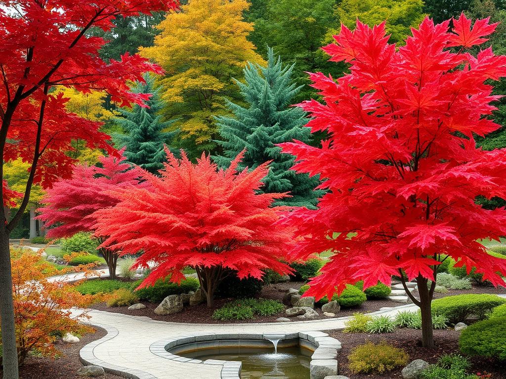 using maples in landscaping