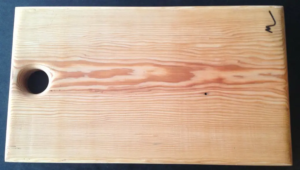 Douglas Fir wood cutting board