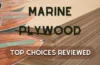 marine plywood