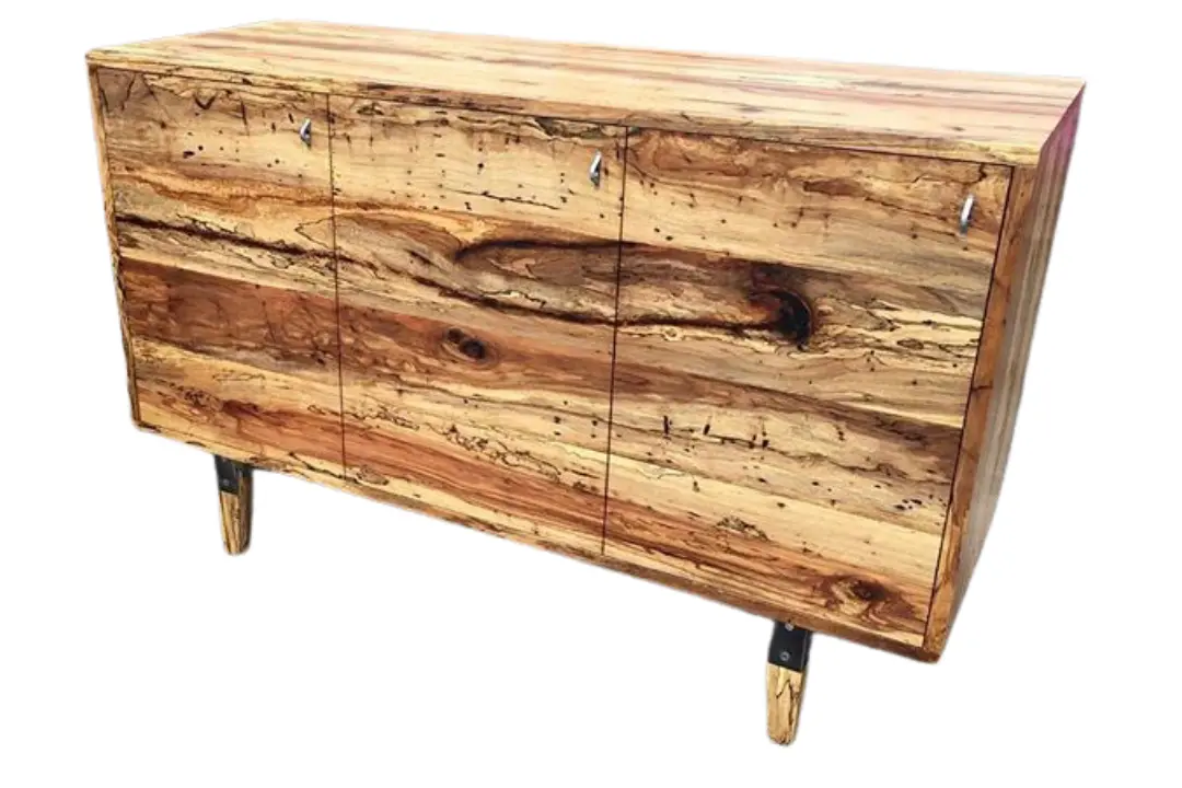 spalted pecan wood furniture