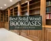 solid wood bookcases