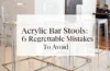 ​acrylic bar stools​