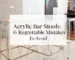 ​acrylic bar stools​