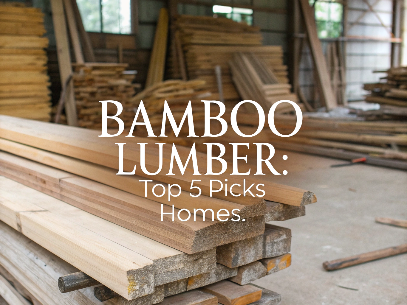 bamboo lumber