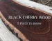 black cherry wood