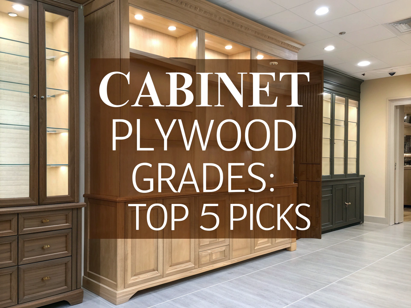 cabinet plywood grades