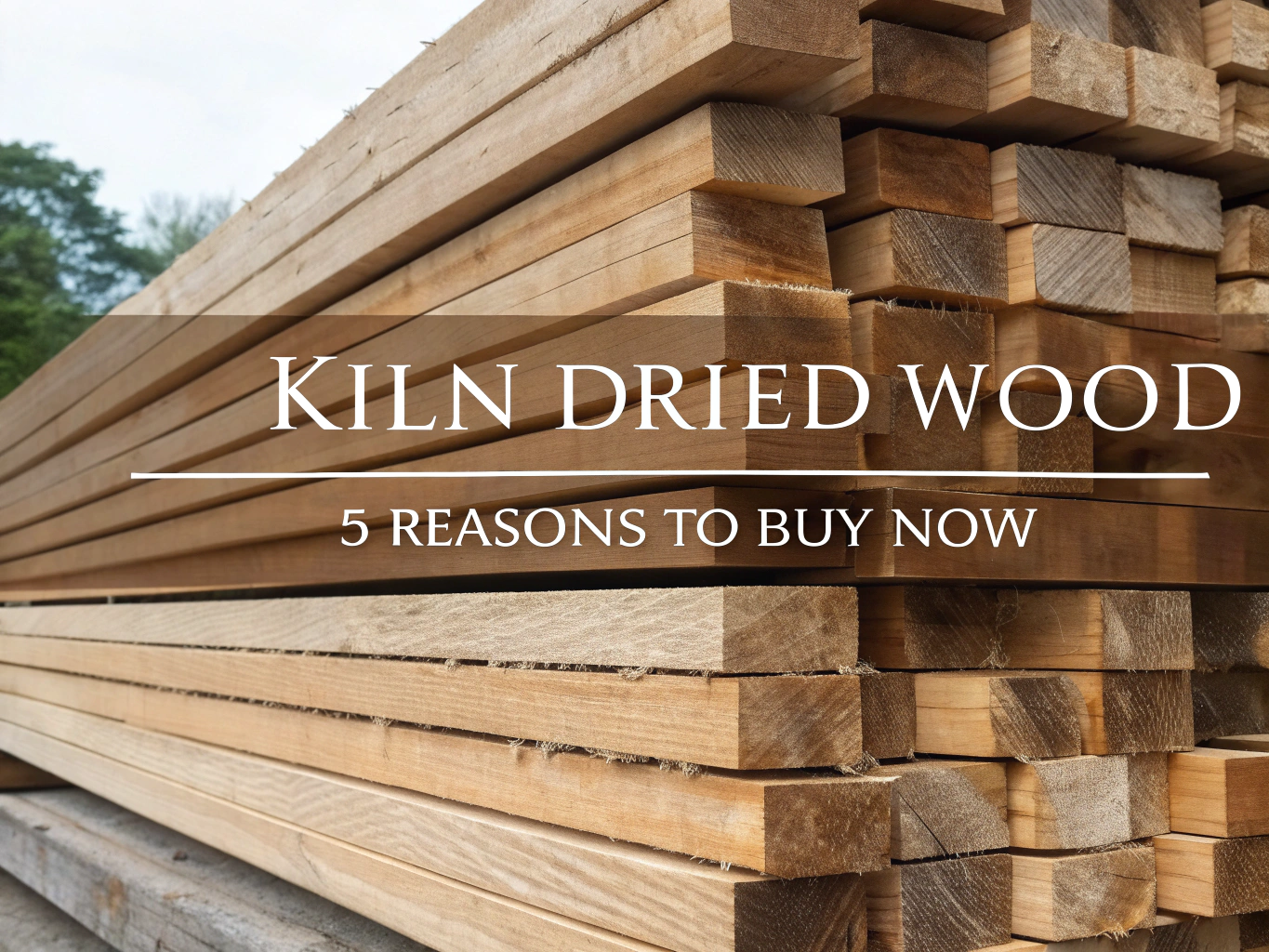 kiln dried wood