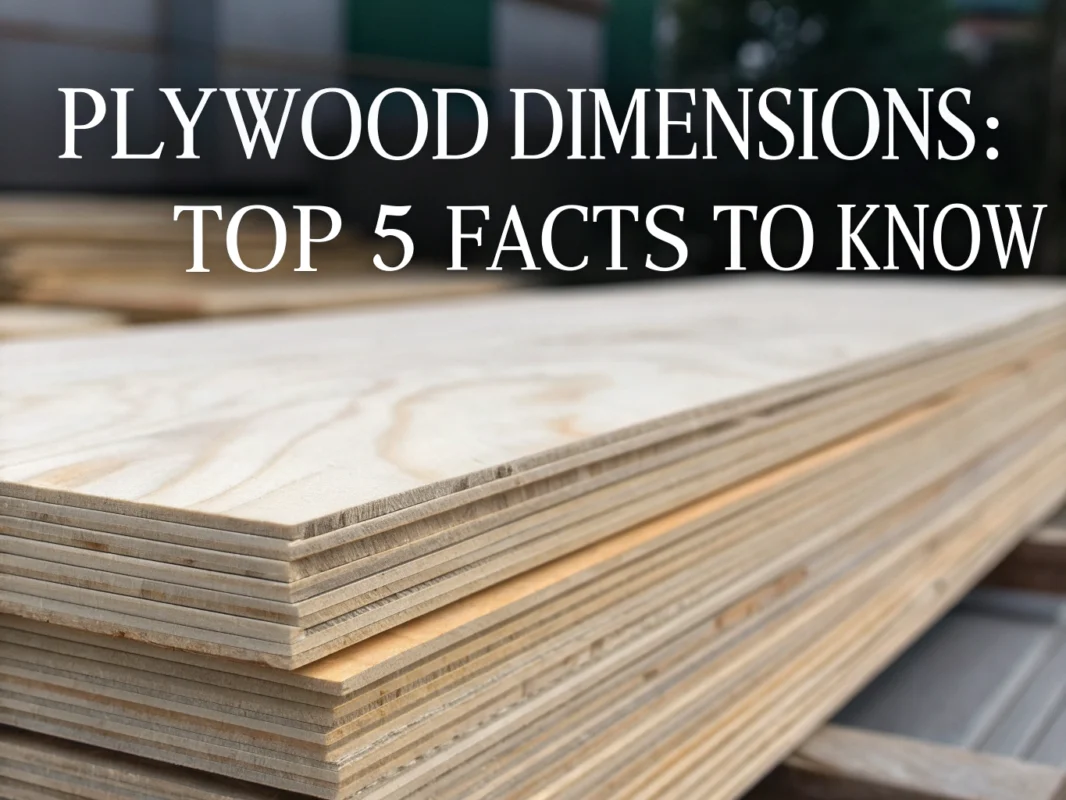plywood dimensions