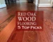 red oak wood flooring