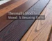 thermally modified wood