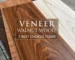 veneer walnut wood