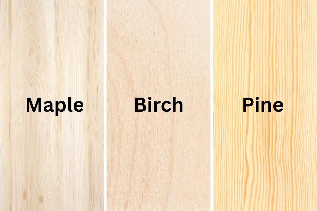 Light and Blonde Wood color