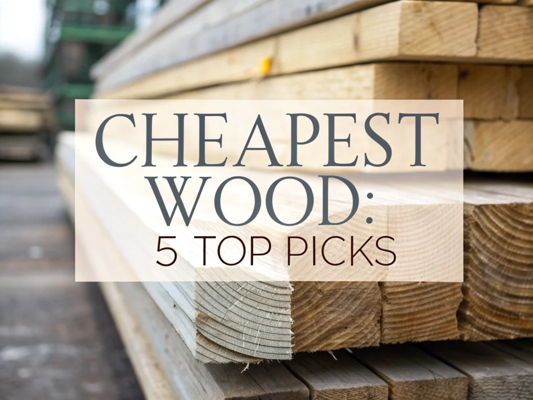cheapest wood