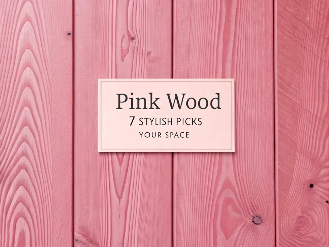 pink wood