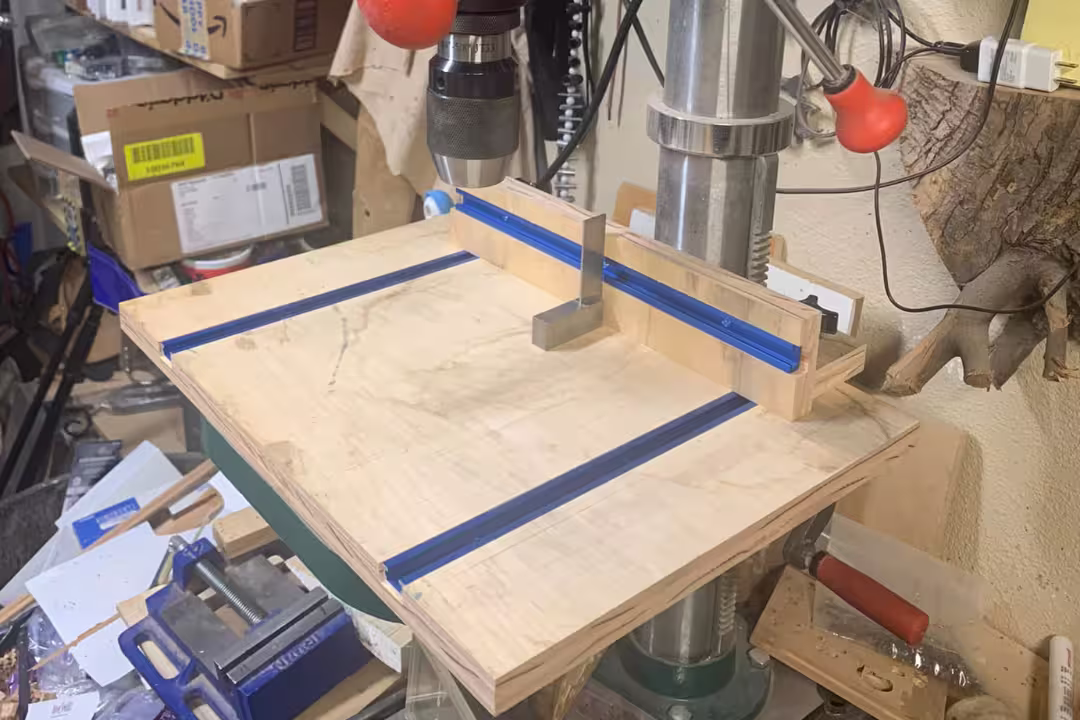 T-tracks and clamping system