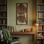 ⁦Monstera Duo – Nature Wood Wall Art⁩ - الصورة ⁦4⁩